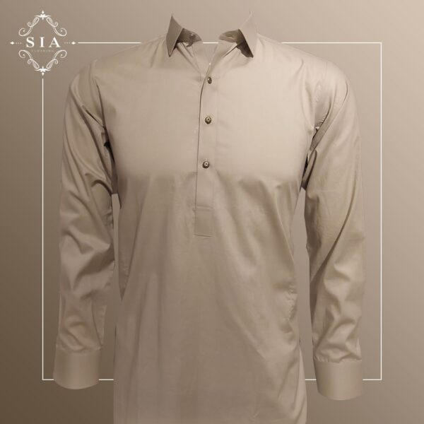 Light Coffee Cotton Shalwar Kameez