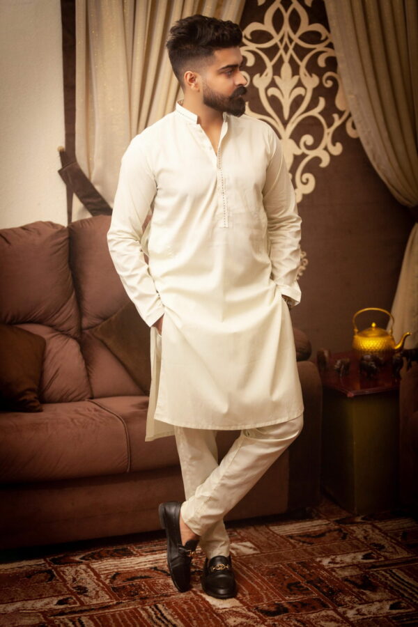 Light Sea Green Cotton Kurta Pajama